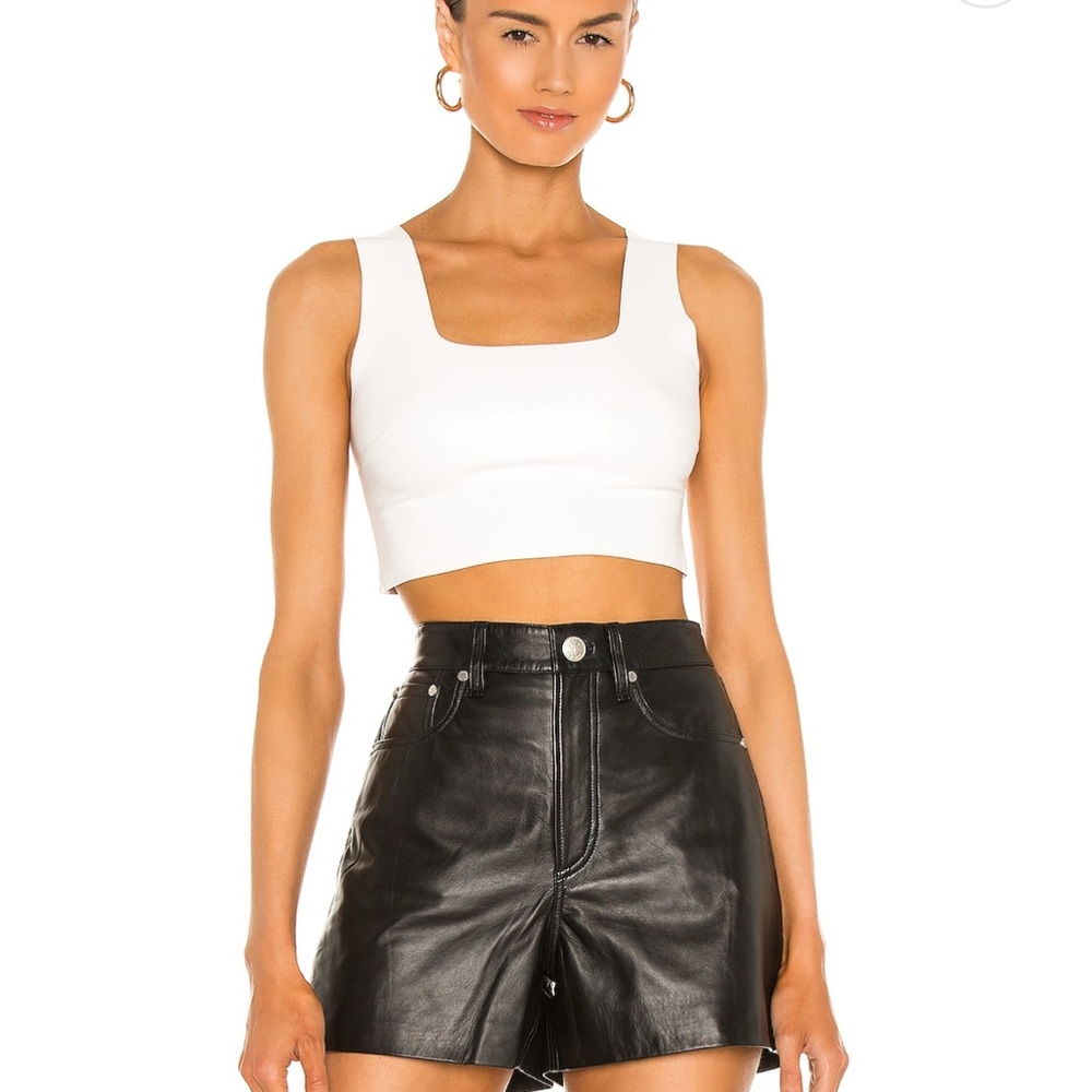 REVOLVE White Crop Top